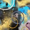 Abstractwallart | Curator | Alcohol Ink | Existential Odyssey