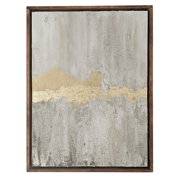 Abstractwallart | Curator | Mixed Media and Acrylic | Golden Escape