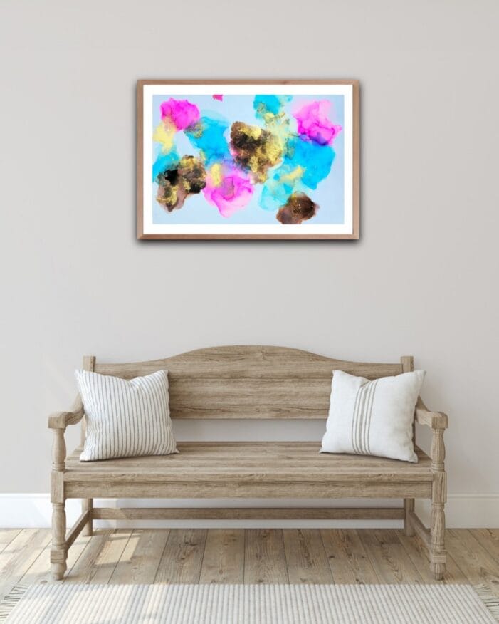 Abstractwallart | Curator | Alcohol Ink | Devotion