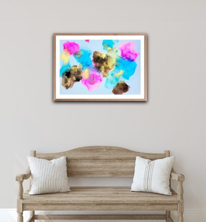 Abstractwallart | Curator | Alcohol Ink | Devotion