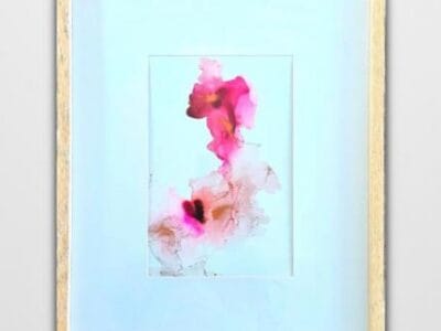 Abstractwallart | Curator | Alcohol Ink | Iris